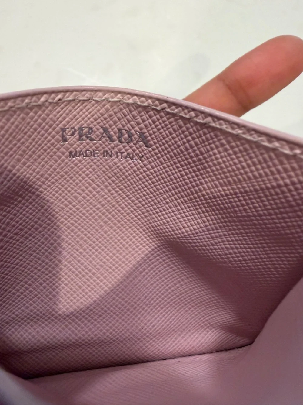 Authentic Pink Prada Card Holder - Picture 10 of 13